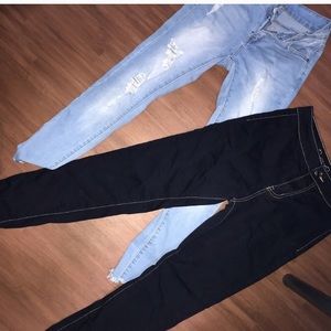 Mid and high waisted jeans bundle